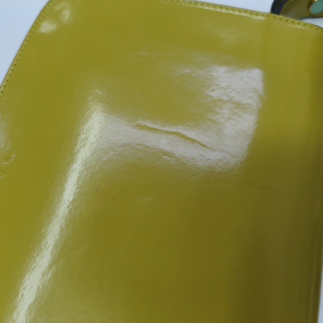 Calfskin Shoulder Bag Yellow