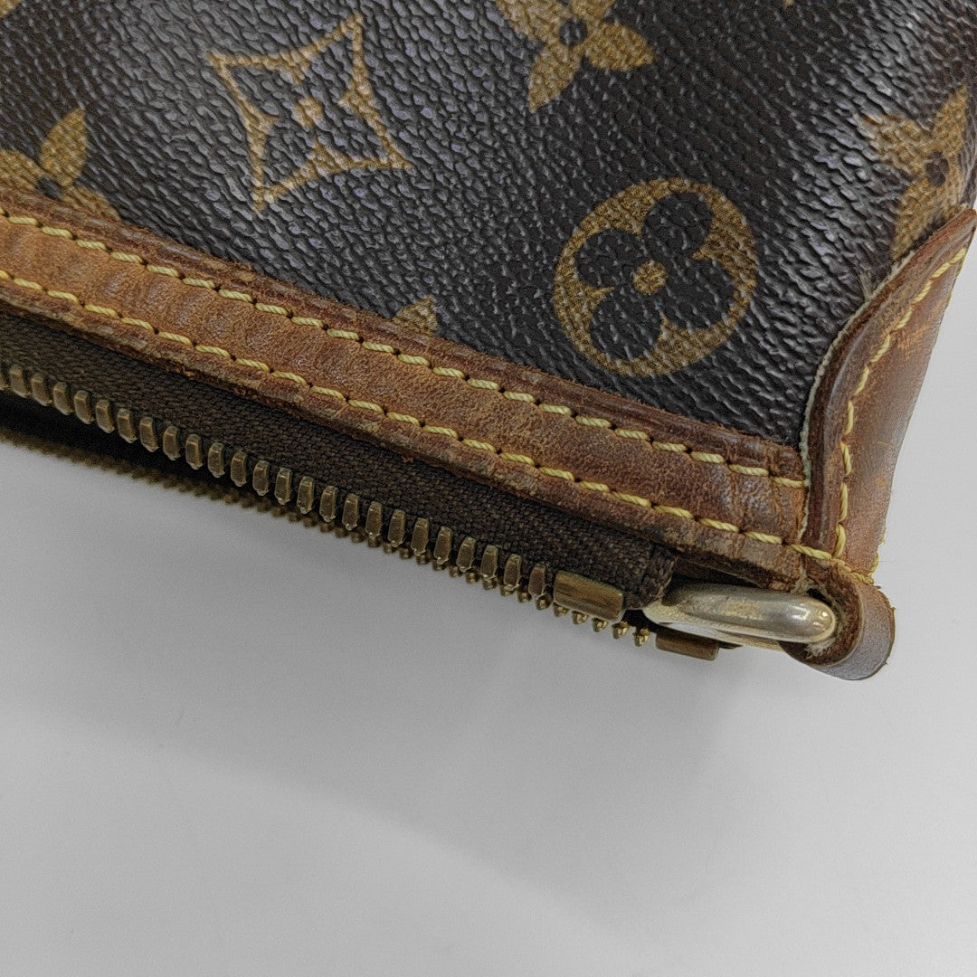 PALERMO PM Monogram Coated Canvas Brown