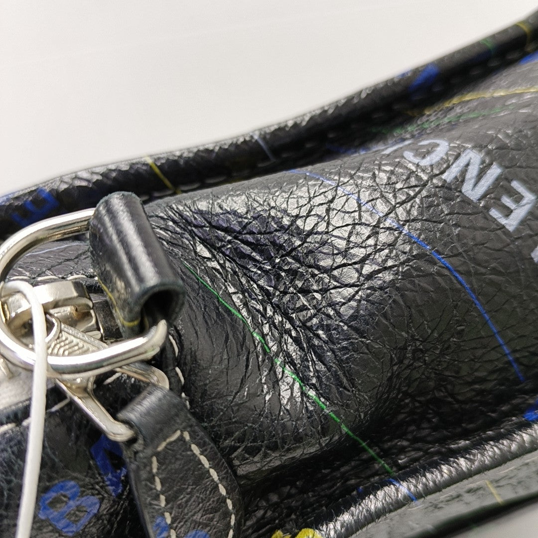 Bazar Calfskin Black
