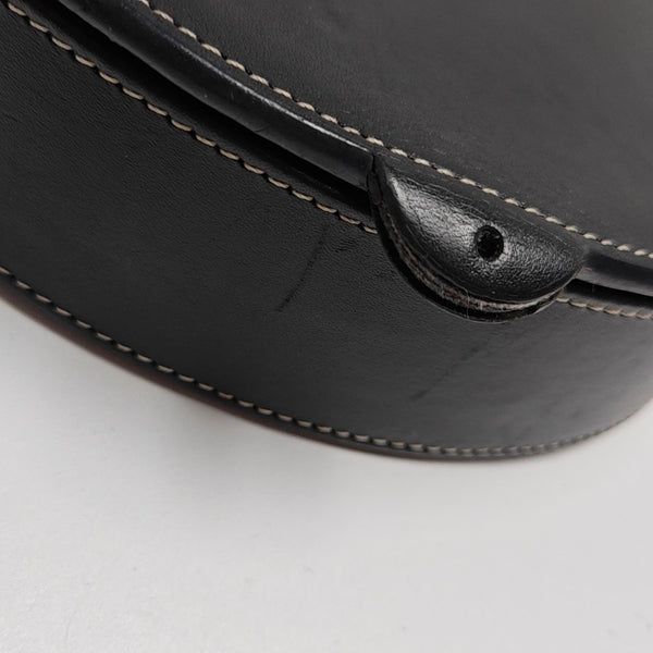 Heel Calfskin Black