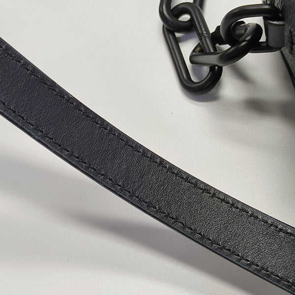 SOFT TRUNK Mini Monogram Coated Canvas Black
