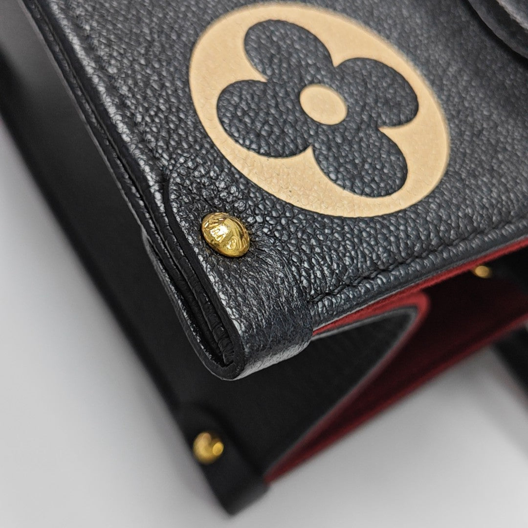 ONTHEGO MM Monogram Calfskin Black