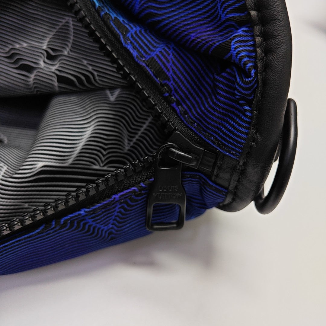 KEEPALL 50 Monogram Fabric Multicolor