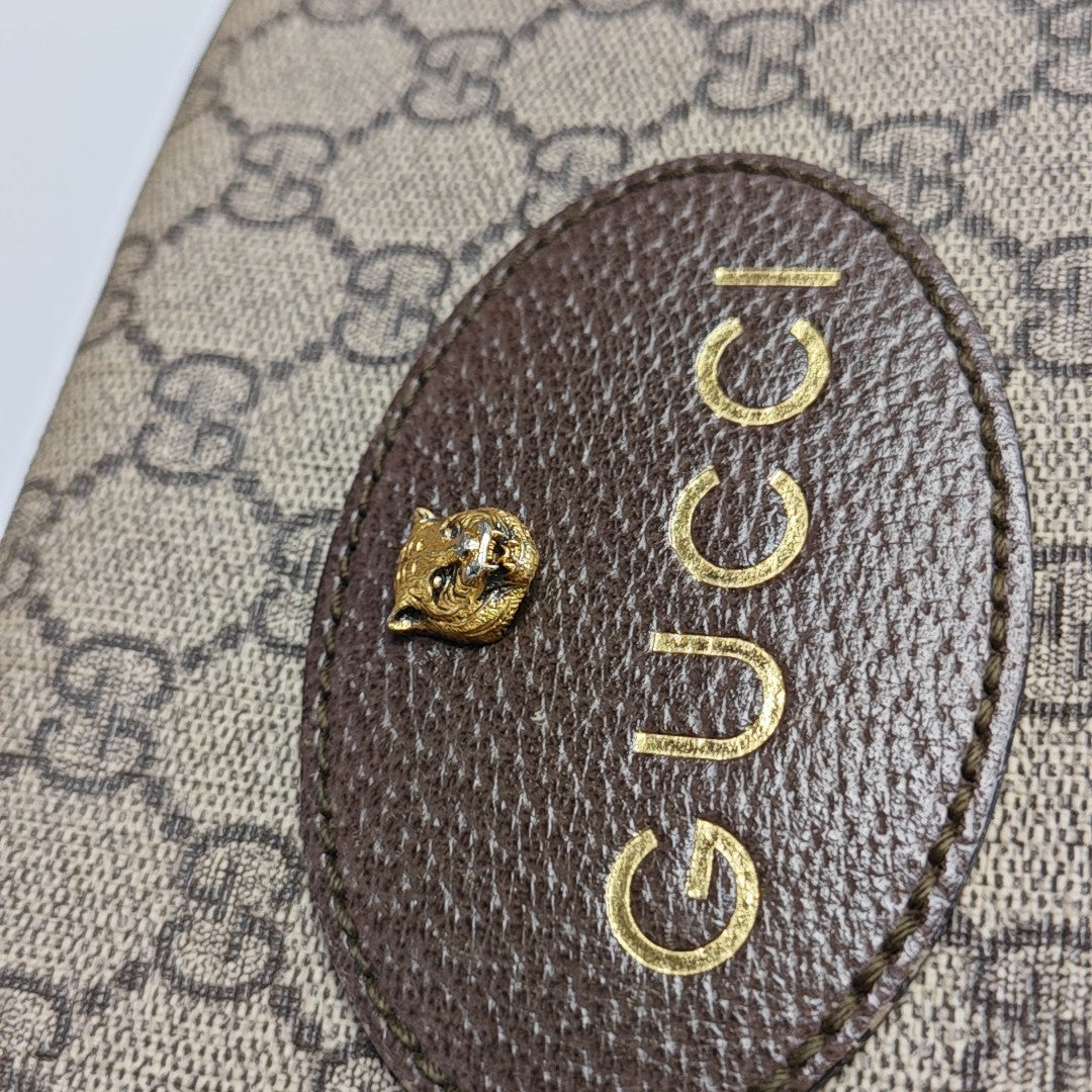 Neo Vintage Monogram Coated Canvas Beige