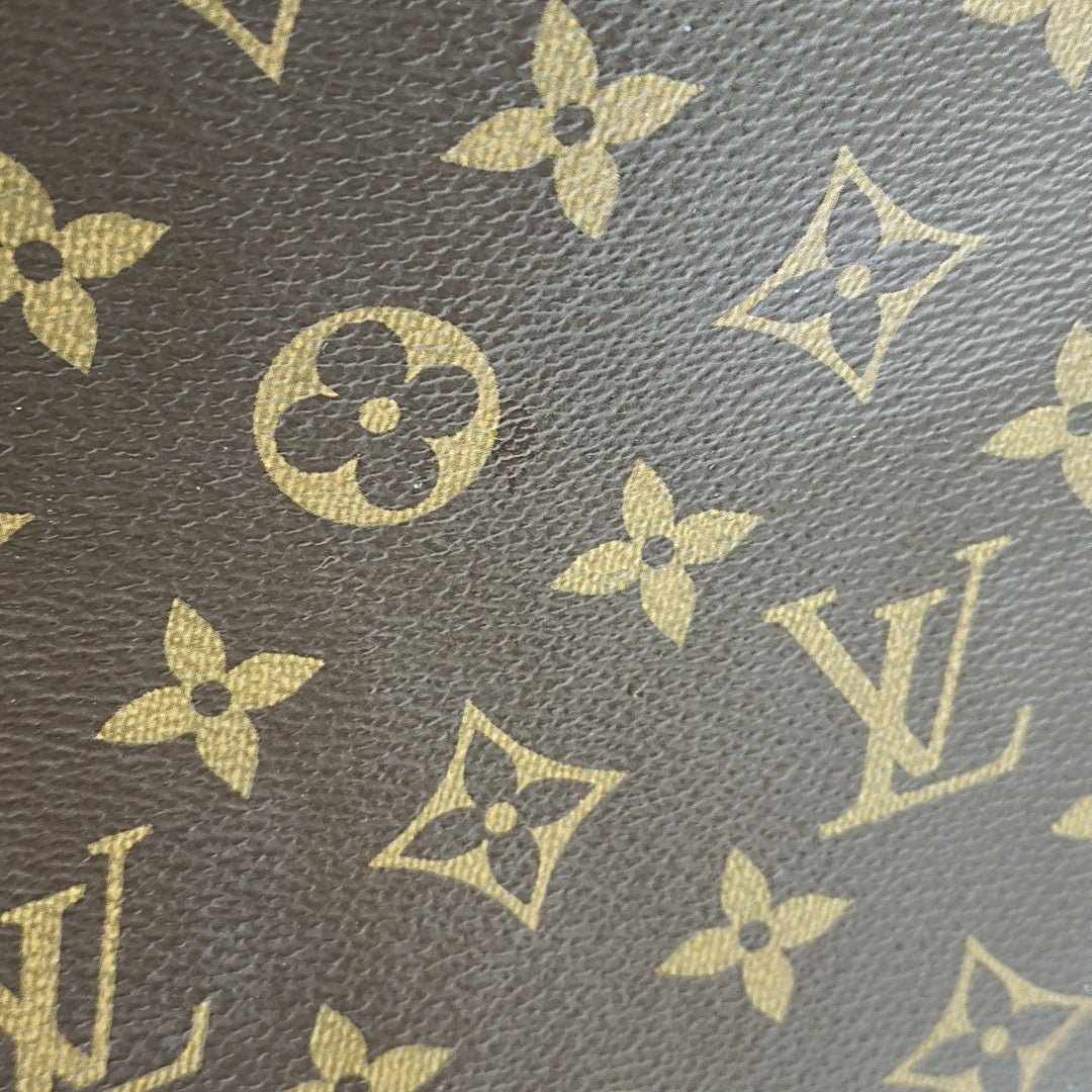 PALAIS PM Monogram Coated Canvas Brown