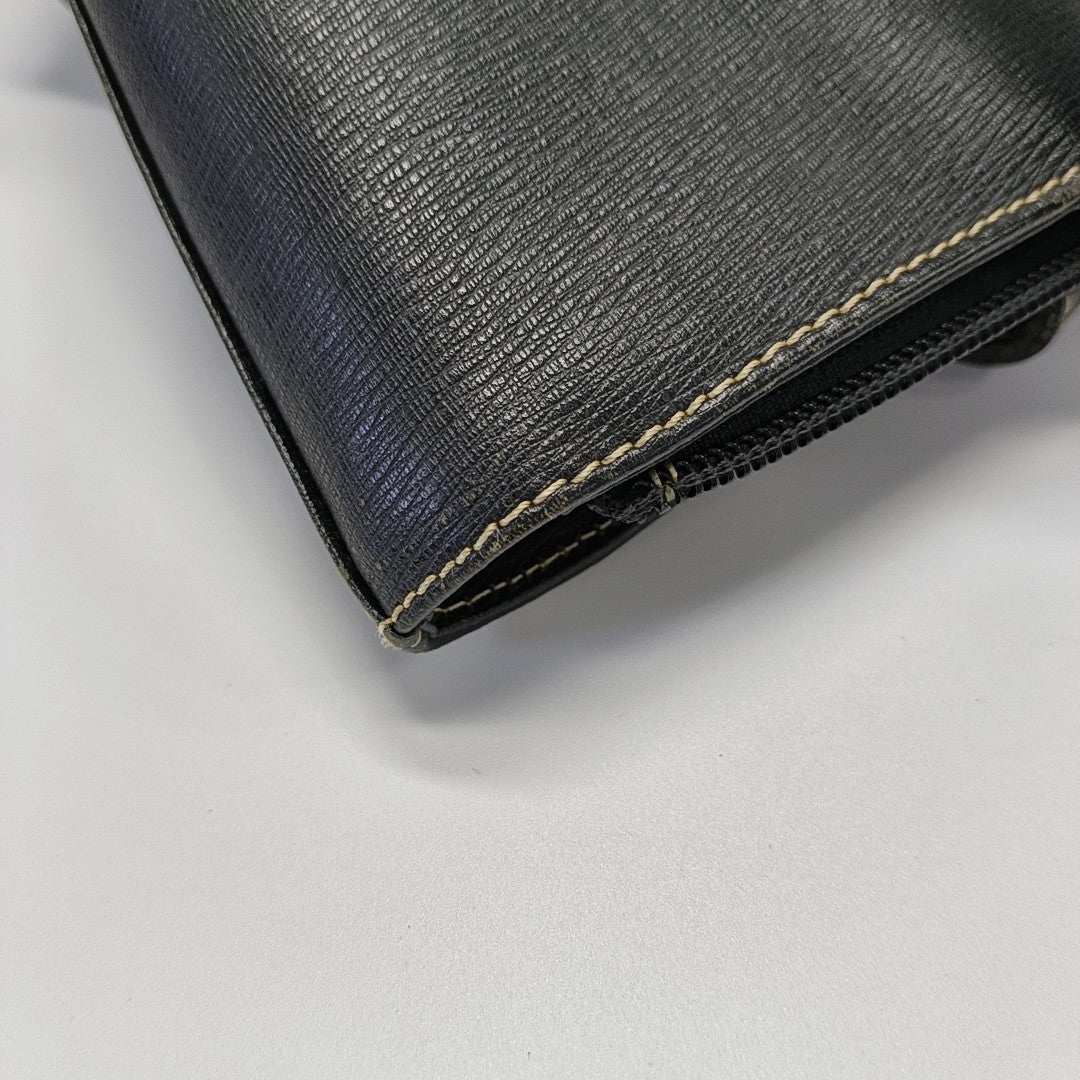 Calfskin Shoulder Bag Black