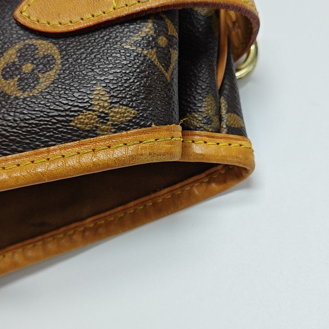 BATIGNOLLES Monogram Coated Canvas Brown