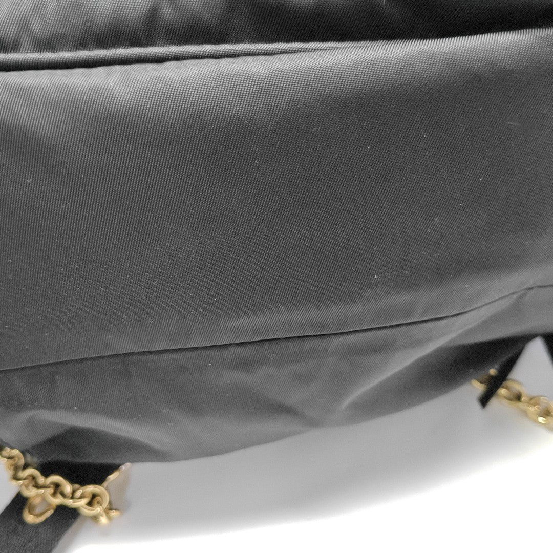The Rucksack Medium Nylon Black
