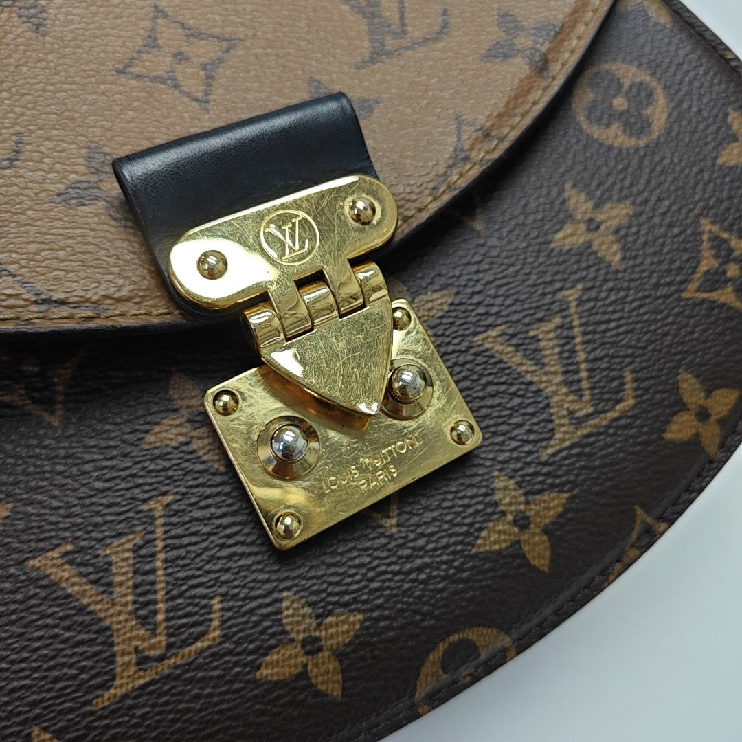 EDEN Monogram Coated Canvas Brown