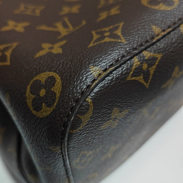 NÉONOÉ MM Monogram Coated Canvas Brown