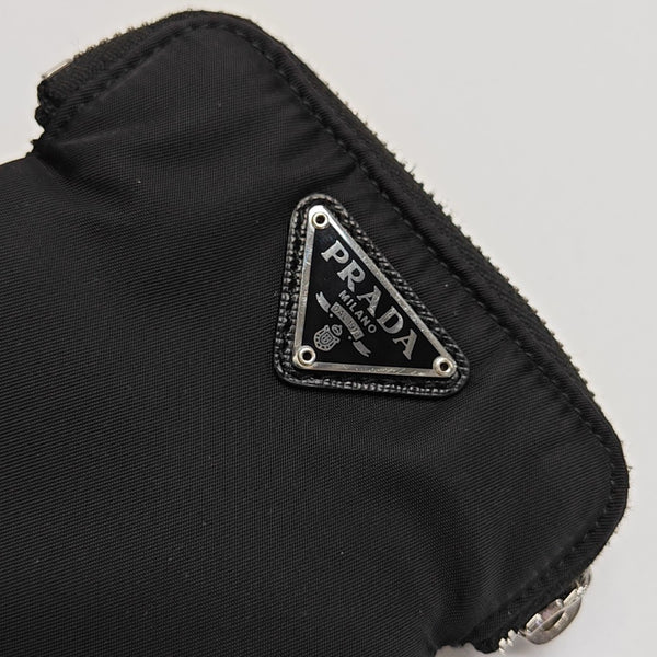 Nylon Shoulder Bag Black