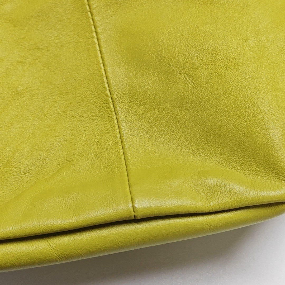 Double Knot Lambskin Green