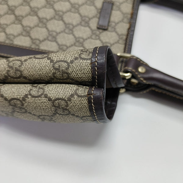 Monogram Coated Canvas Tote Bag Beige