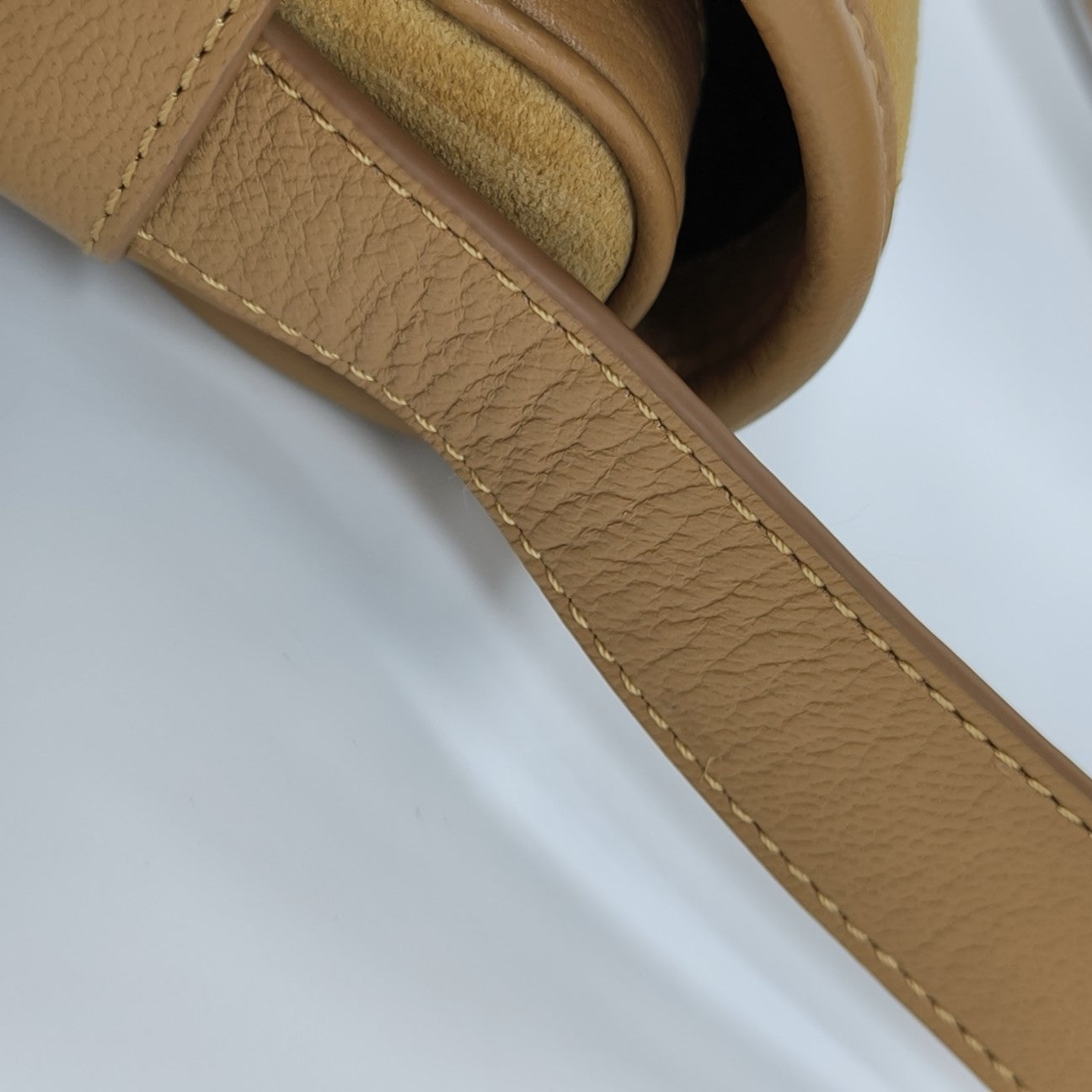 Leather Shoulder Bag Brown