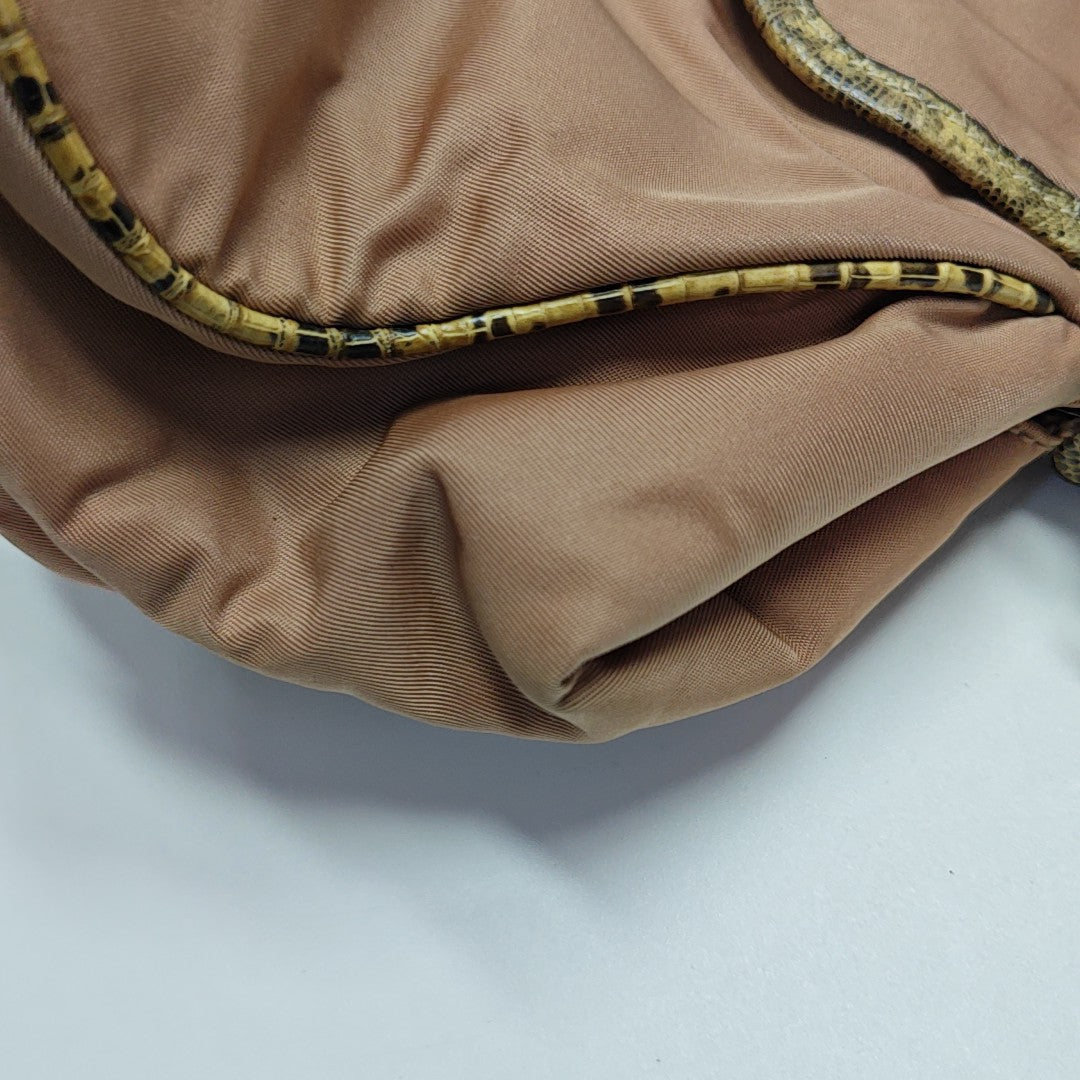 Nylon Shoulder Bag Pink