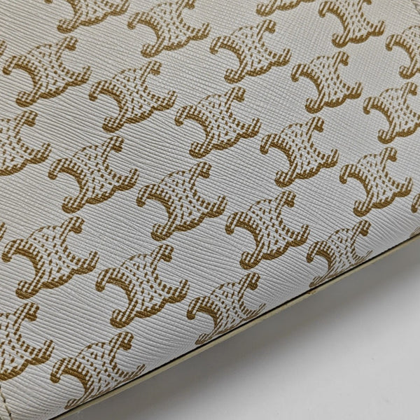 CABAS CELINE Mini Coated Canvas White