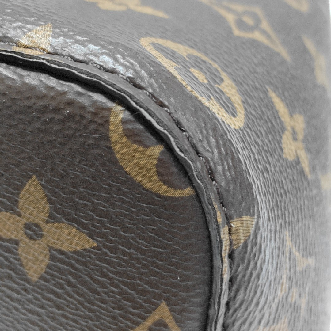 NÉONOÉ MM Monogram Coated Canvas Brown