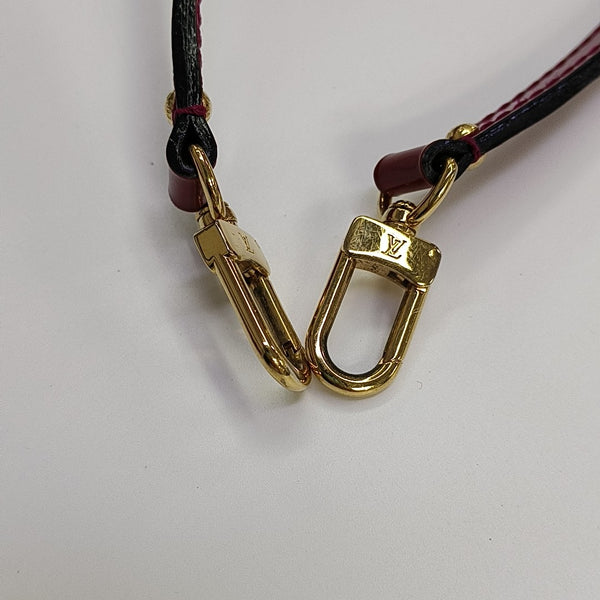 ALMA BB Monogram Patent Leather Red