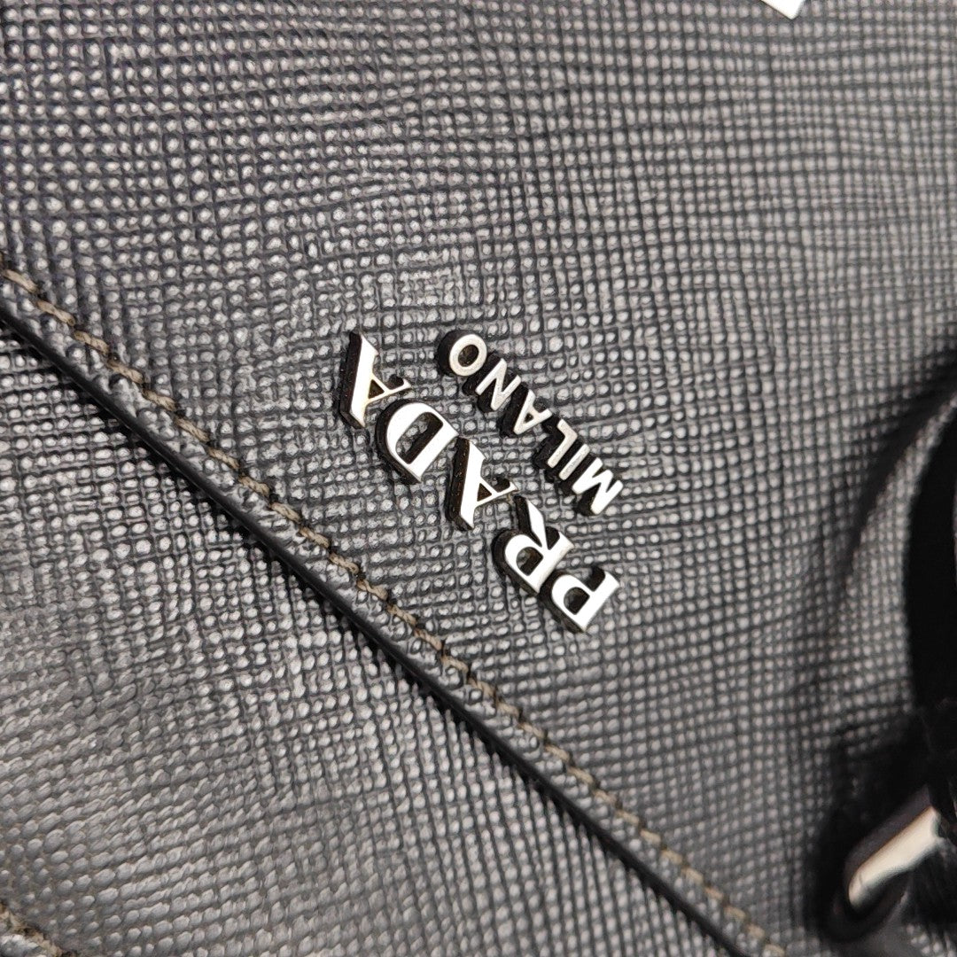 Calfskin Shoulder Bag Black