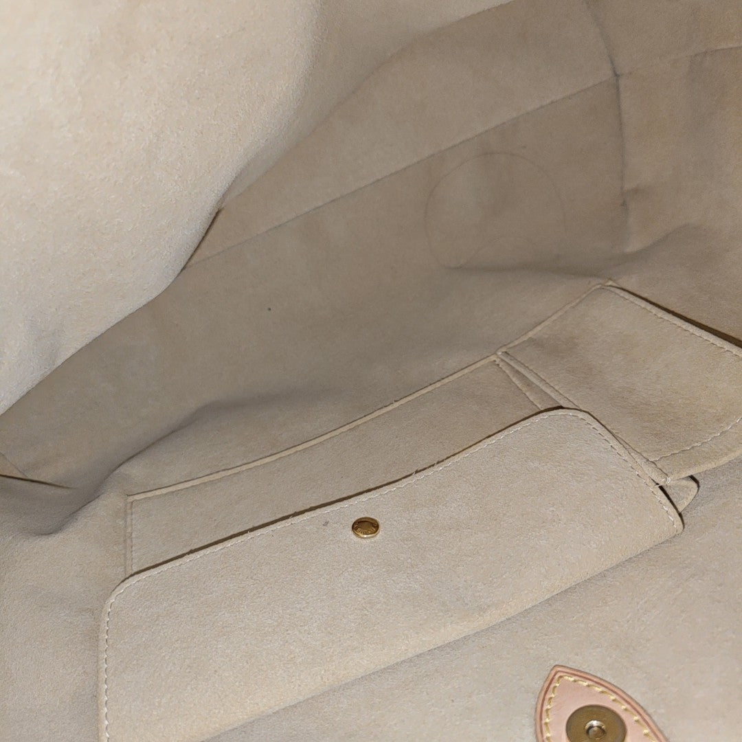 GALLIERA GM Monogram Coated Canvas Brown