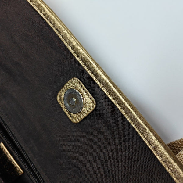 GG Imprime Monogram Canvas Gold