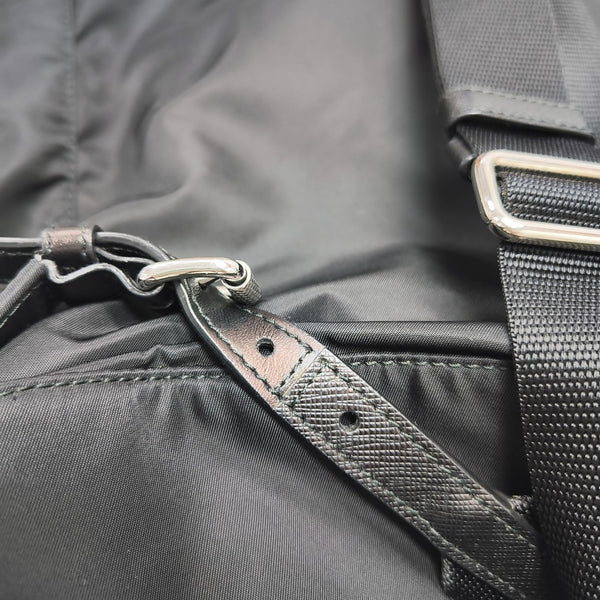 Nylon Backpack Black