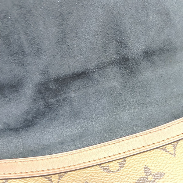 DAUPHINE MM Monogram Coated Canvas Brown