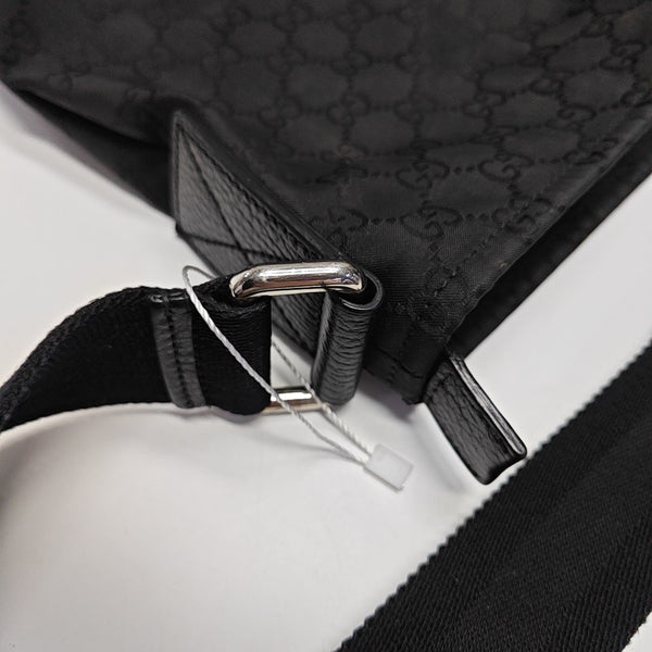 GG Supreme Monogram Nylon Black