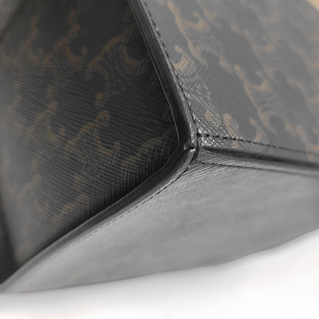 STRAP BOX Coated Canvas Yellow