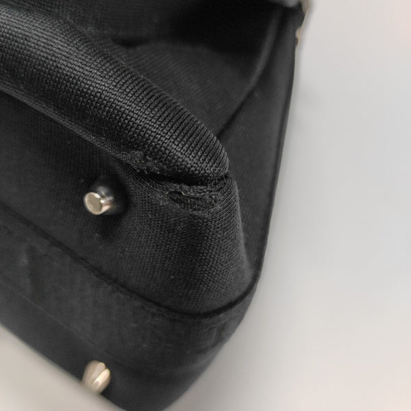Fabric Shoulder Bag Black
