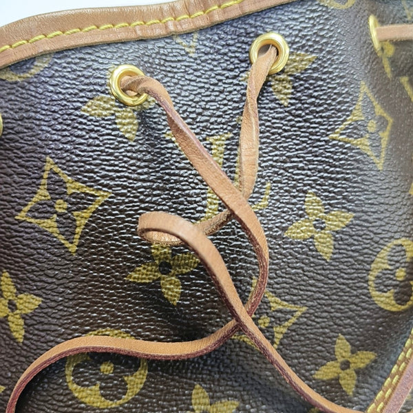 NÉONOÉ Nano Lona Revestida Monogram Marrón