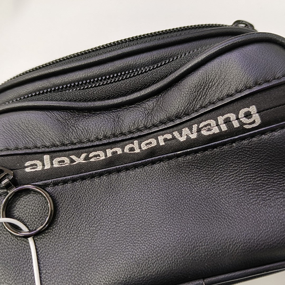 Lambskin Shoulder Bag Black