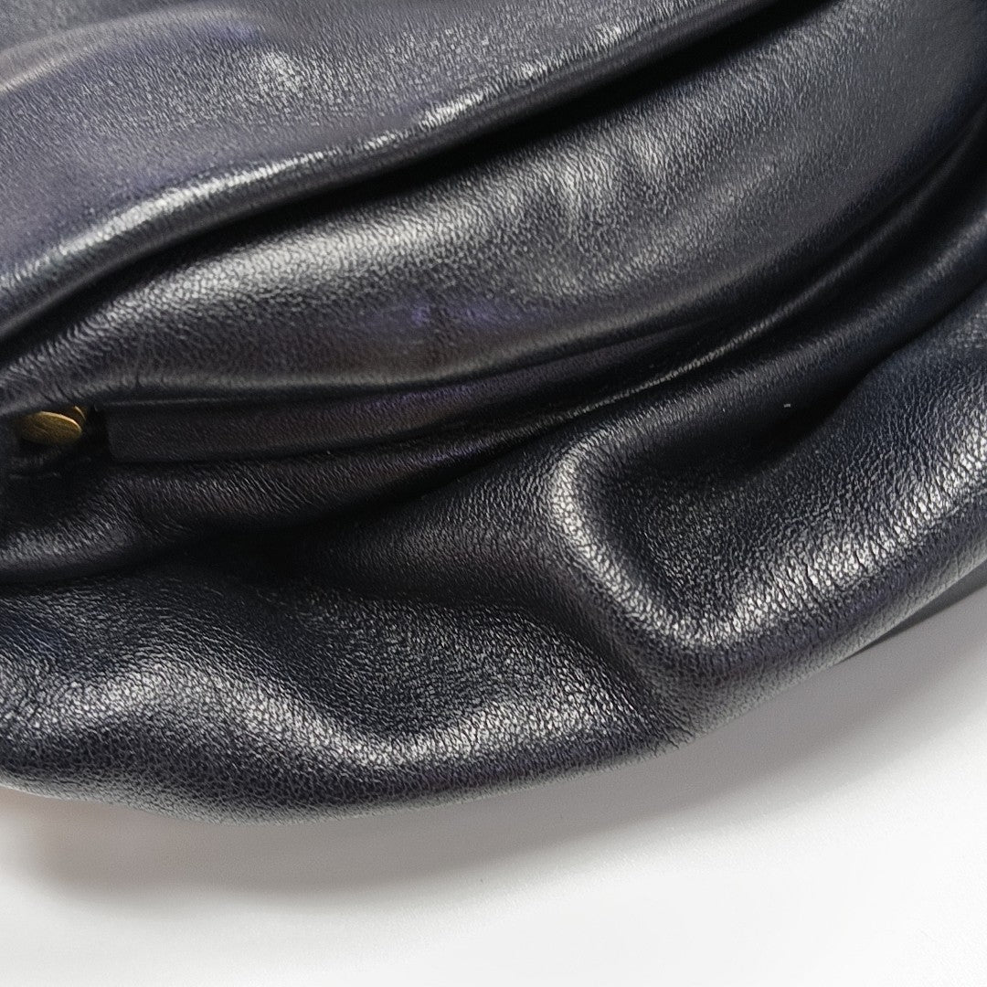 The Pouch Mini Calfskin Black