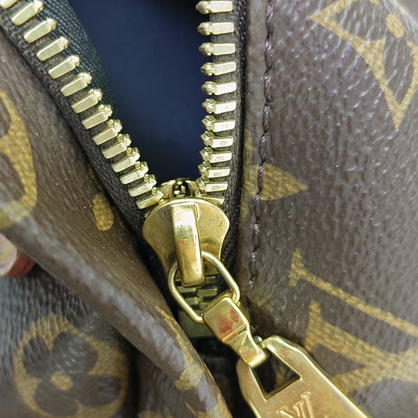 BUMBAG Monogram Coated Canvas Brown