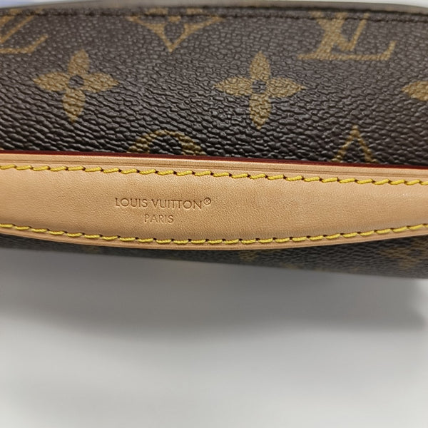 MÉTIS EAST WEST Monogram Coated Canvas Brown