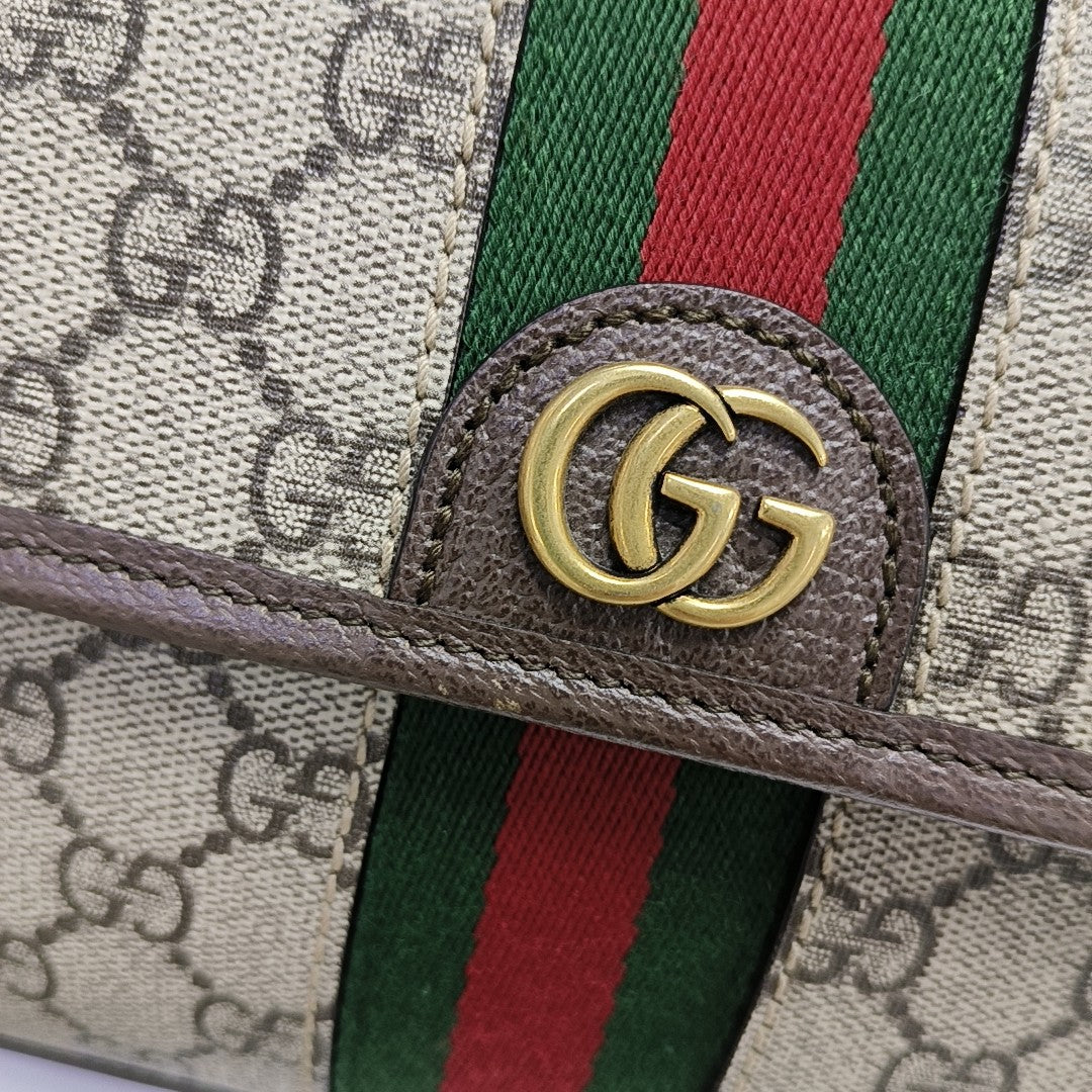 Neo Vintage Monogram Coated Canvas Beige