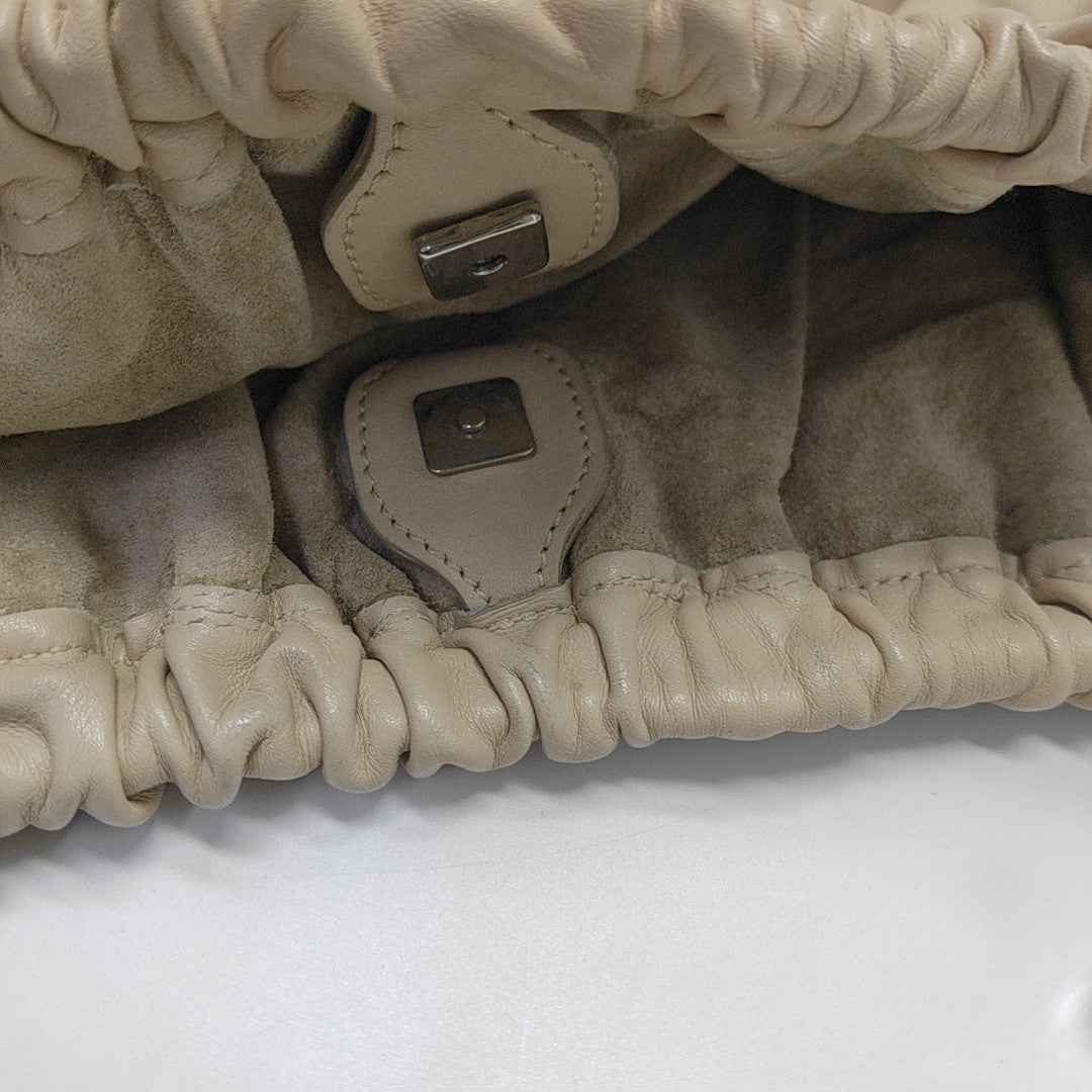 Calfskin Tote Bag Beige