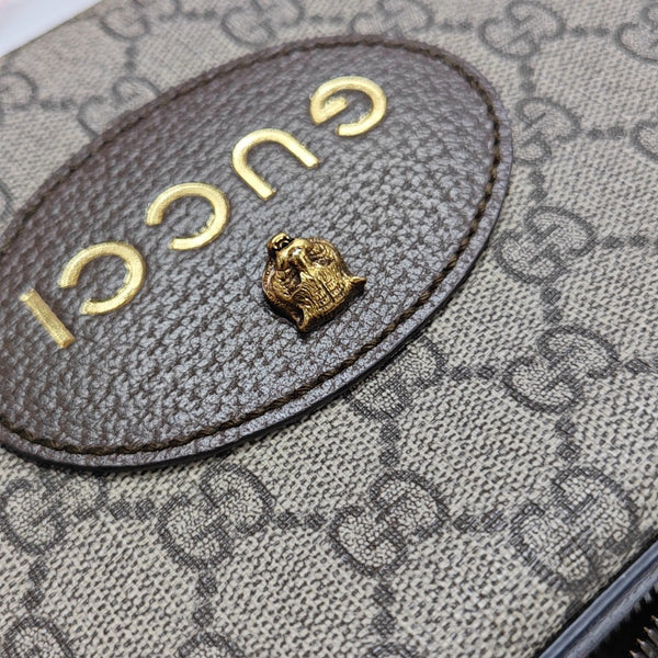 Neo Vintage Monogram Coated Canvas Beige