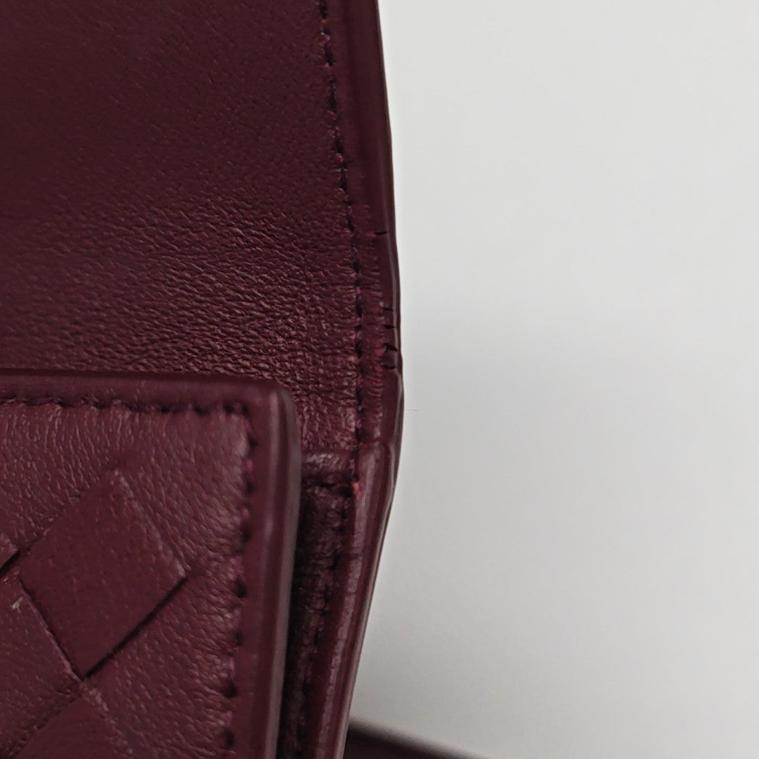Calfskin Wallet Red