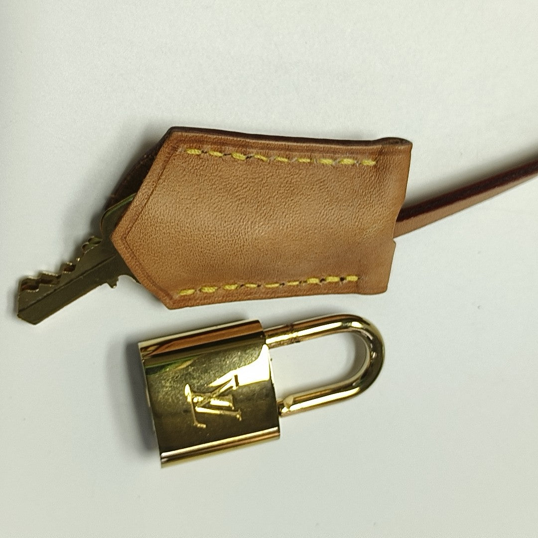 MONTAIGNE BB Monogram Coated Canvas Brown