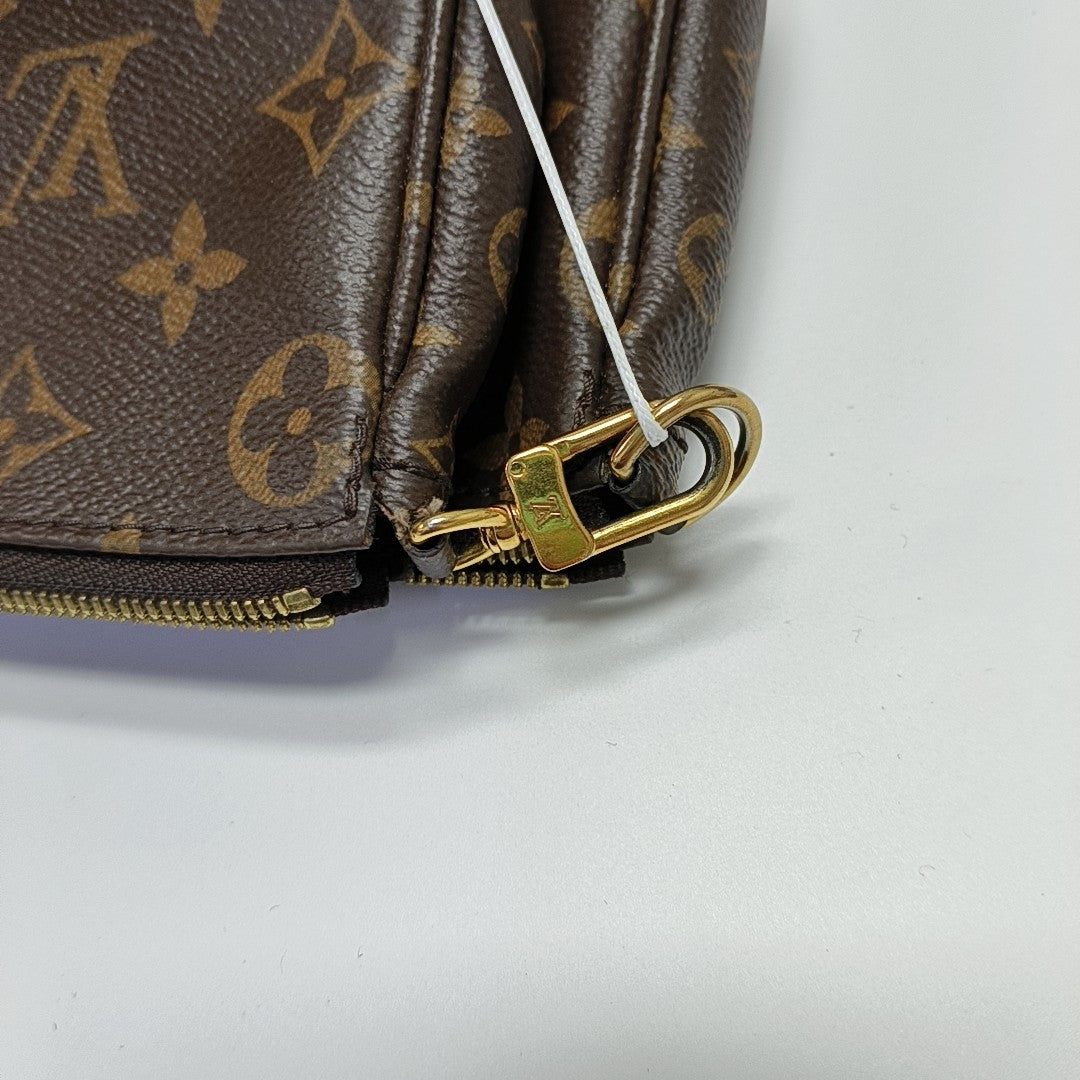 MULTI Monogram Coated Canvas Brown
