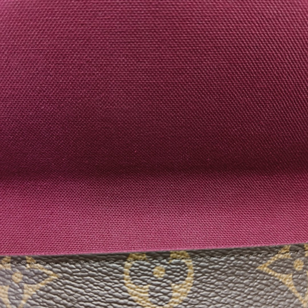 FÉLICIE Monogram Coated Canvas Brown