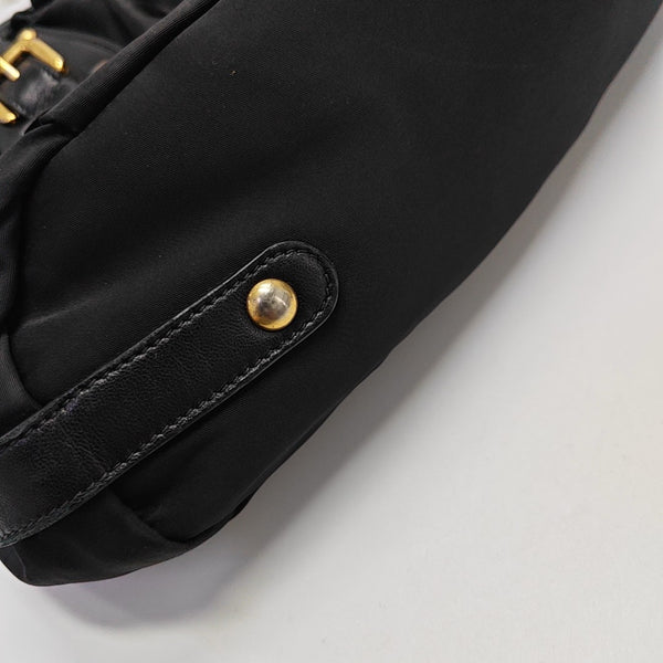 Nylon Tote Bag Black