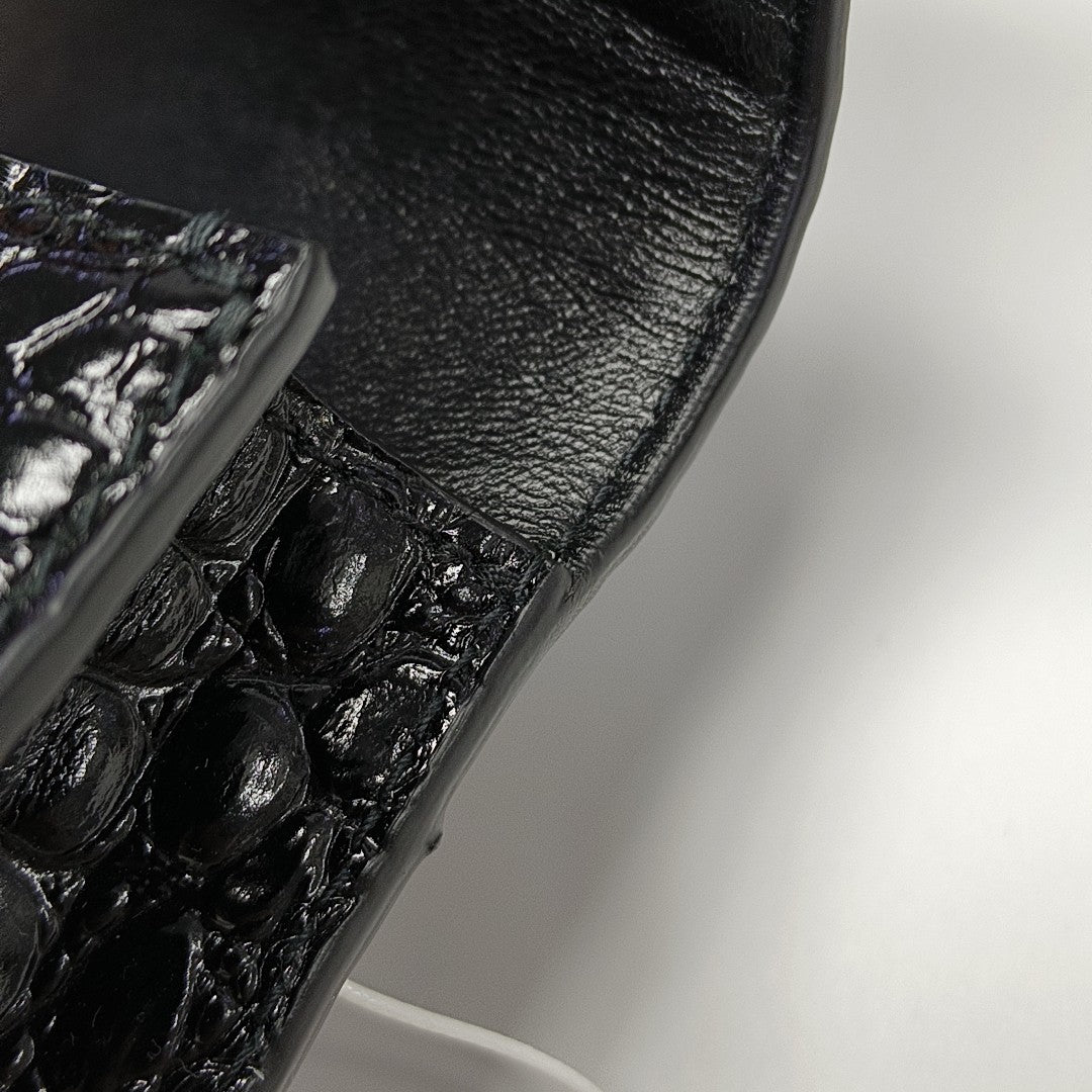 Hourglass XS Calfskin Black