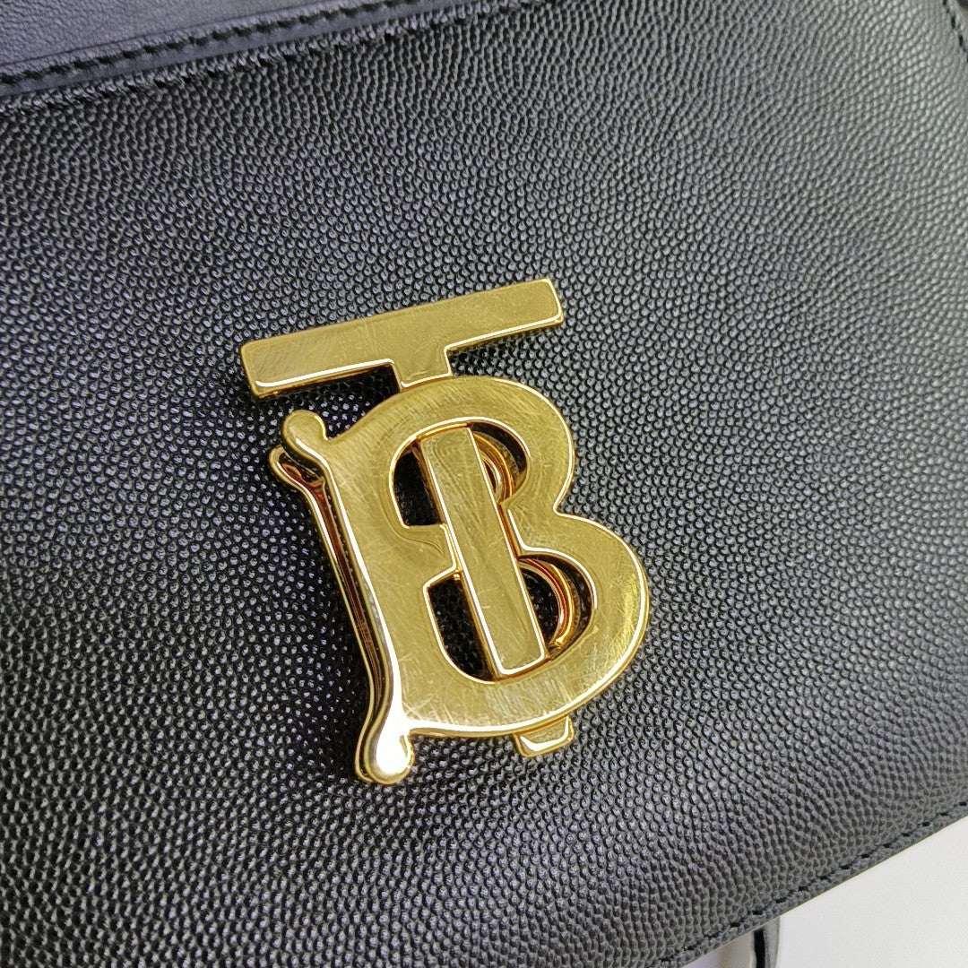 TB Small Calfskin Black