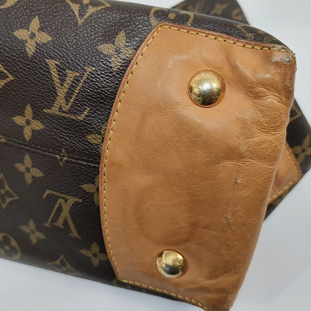 WILSHIRE GM Monogram Coated Canvas Brown