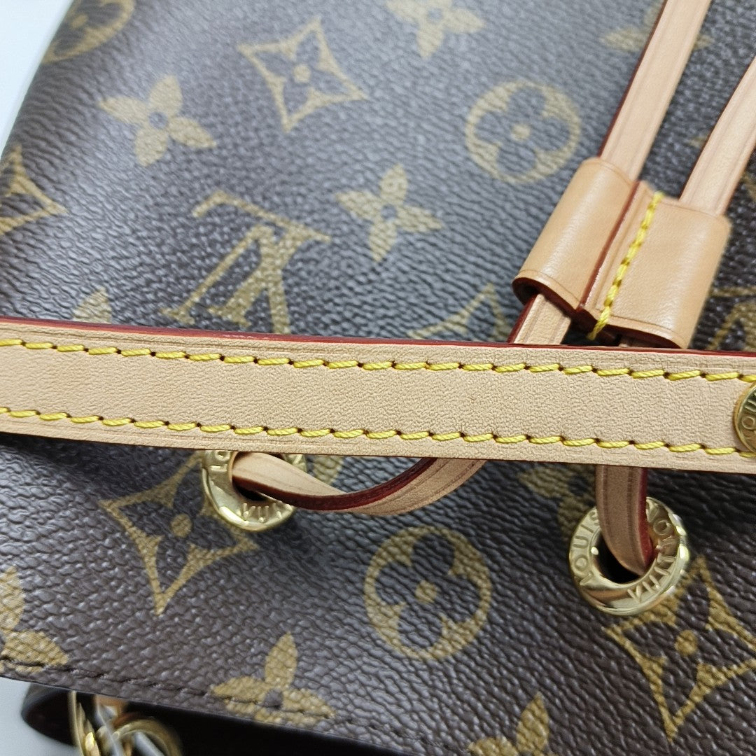NÉONOÉ BB Monogram Coated Canvas Brown