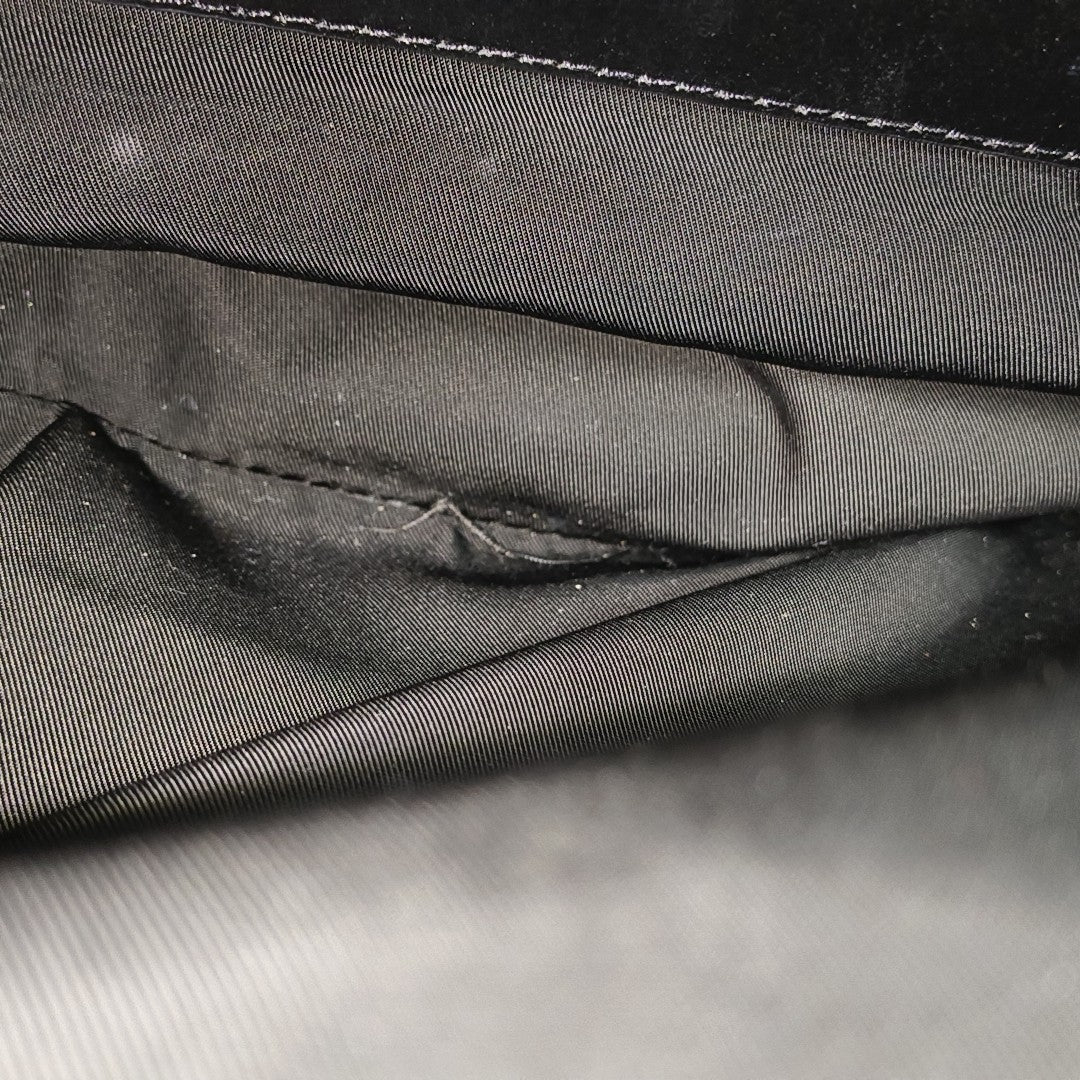 Calfskin Shoulder Bag Black
