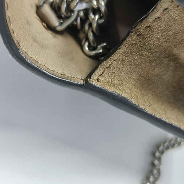 Dionysus Super Mini Monogram Coated Canvas Beige