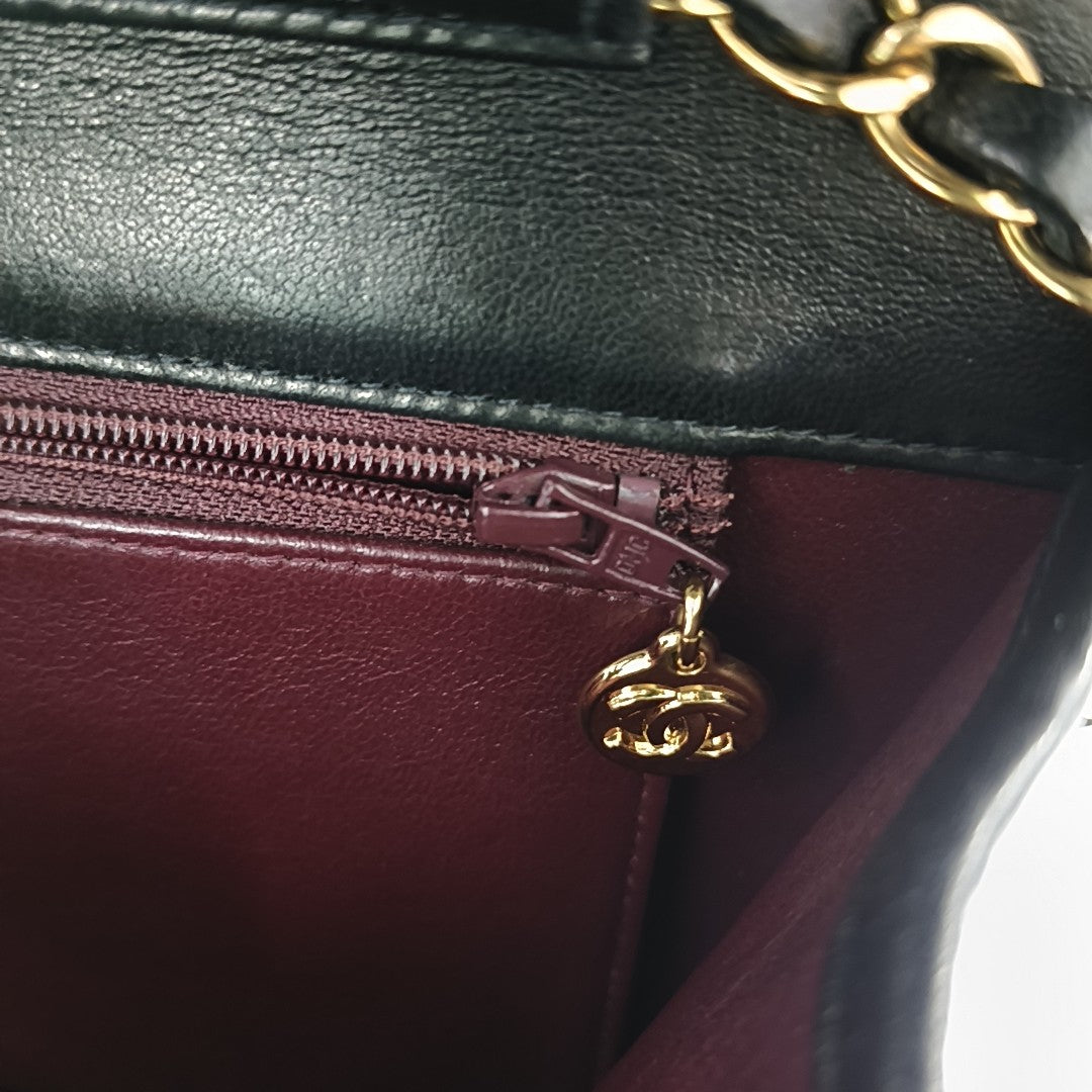 Quilted Lambskin Black